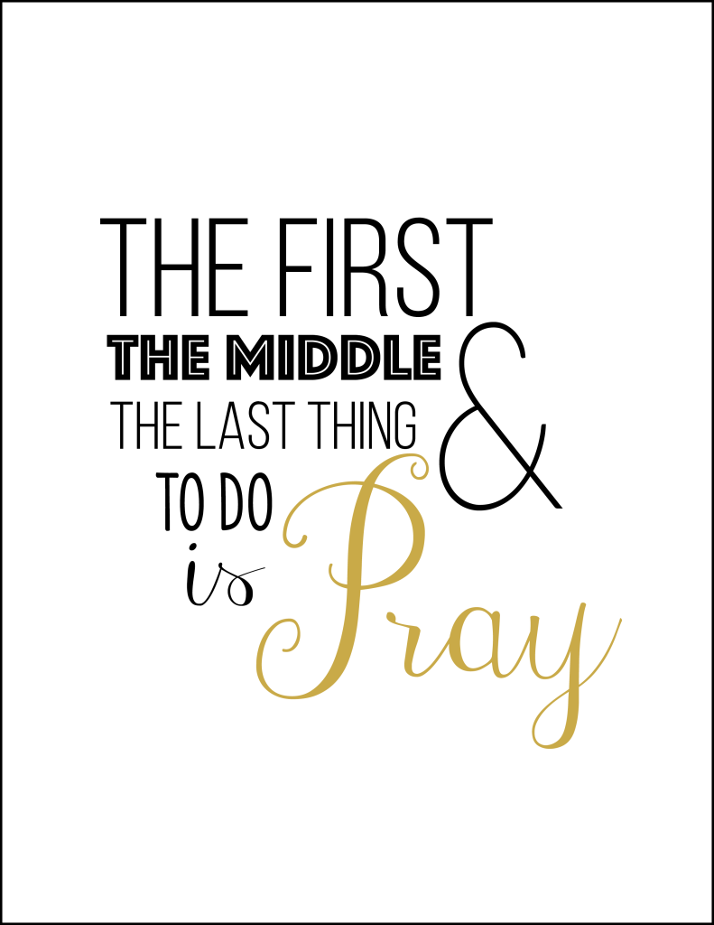 First-middle-last-pray