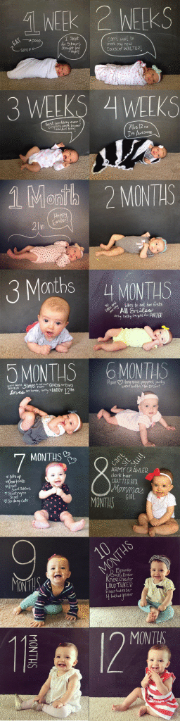 Monthly baby Pictures